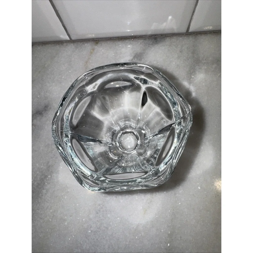 Vintage Anchor‎ Hocking Sundae Petal Fluted Lettuce Ice Cream  Sherbet GW003